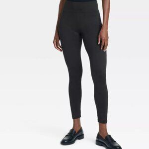 A New Day Women's Seamless High Waisted Fleece Lined Leggings - NWT - L/XL